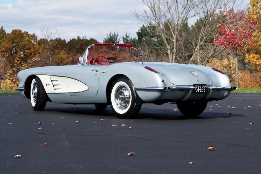  Chevrolet Corvette Light Blue 1960 года  (фото 21 из 21)